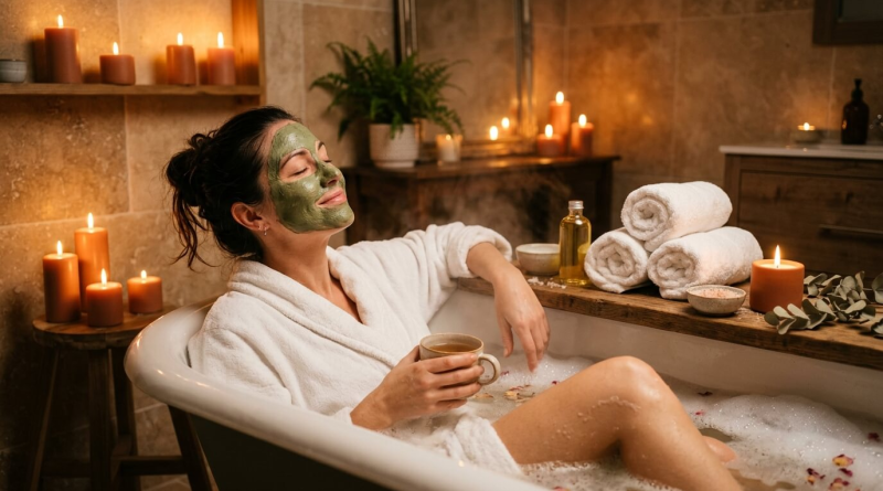 Your Night-In Spa Routine: Without Alcohol
